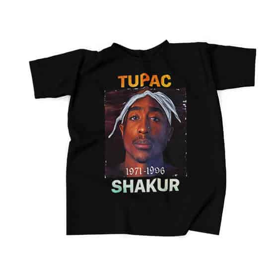 2Pac Birth And Death Year Tribute Art T-Shirt