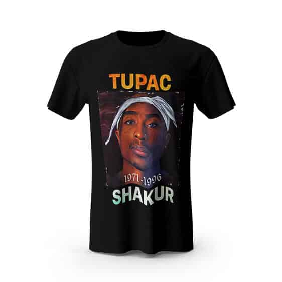 2Pac Birth And Death Year Tribute Art T-Shirt