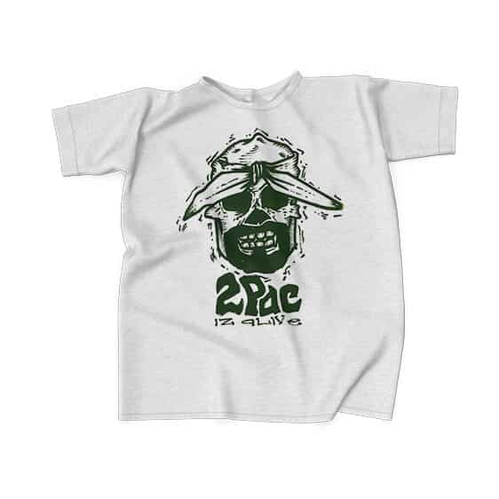 2Pac Is Alive Skull Artwork Badass T-Shirt