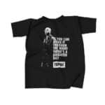 2Pac Makaveli Brighter Day Artwork Black Tees