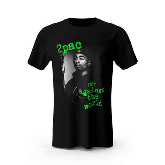 2Pac Me Against The World Black Crewneck T-Shirt