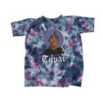 American Rapper Tupac Makaveli Tie Dye T-Shirt