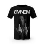 Badass Slim Shady Eminem Middle Finger T-Shirt