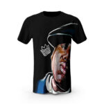Biggie Face Art Biggie Smalls Crown Logo Shirt