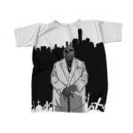Biggie Smalls City Silhouette Background Shirt