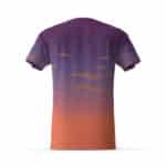Biggie Smalls Head Cut-Out Art Dusk Sky Tees