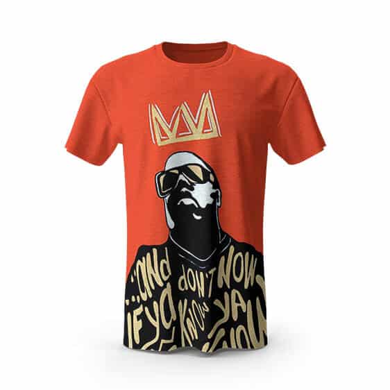 Biggie With A Crown Now You Know Lyrics Red Tees