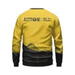 Cactus Jack Astroworld Roller Coaster Yellow Sweatshirt
