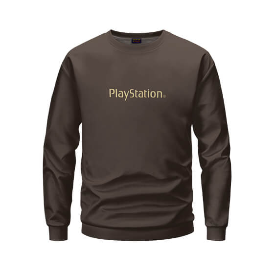 Cactus Jack Playstation Minimalist Logo Brown Sweatshirt