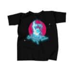 Cool 2Pac Shakur Neon Lights Art T-Shirt