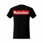 Crowned Biggie Head Notorious Supreme Black Shirt