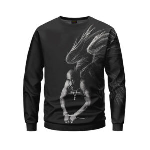 Dark Angel Tupac Amaru Shakur Dope Sweatshirt