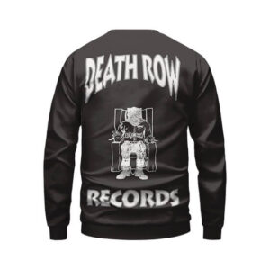 Death Row Records 2Pac Minimalist Art Sweatshirt