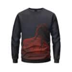 Dope Travis Scott La Flame Back Tattoos Art Sweatshirt
