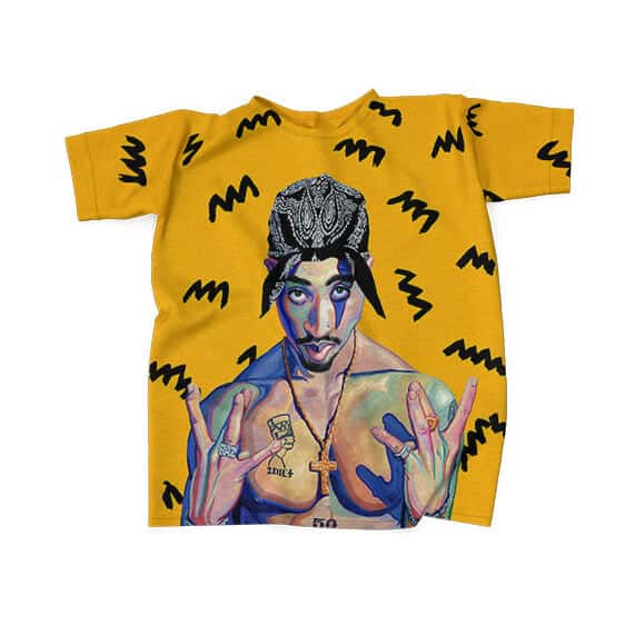 Dope Tupac West Side Gang Bandana Sign T-Shirt