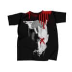 Eminem Iconic Devil Horn Pose Paint Drip Shirt