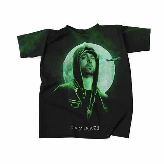 Eminem Kamikaze Night Green Art Epic T-Shirt