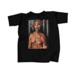 Epic 2Pac Makaveli Smoking Portrait Art Shirt