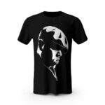 Face Silhouette Biggie Smalls Crown Logo T-Shirt