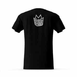 Face Silhouette Biggie Smalls Crown Logo T-Shirt