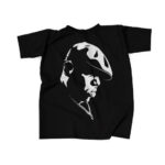 Face Silhouette Biggie Smalls Crown Logo T-Shirt