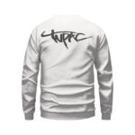 Gangsta Tupac Makaveli Gun Art Badass Sweatshirt