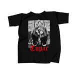 Gangsta Tupac Shakur Middle Finger Badass Tees