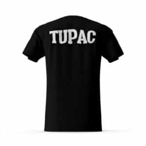 Hip-Hop Rapper 2Pac Shakur Black T-Shirt