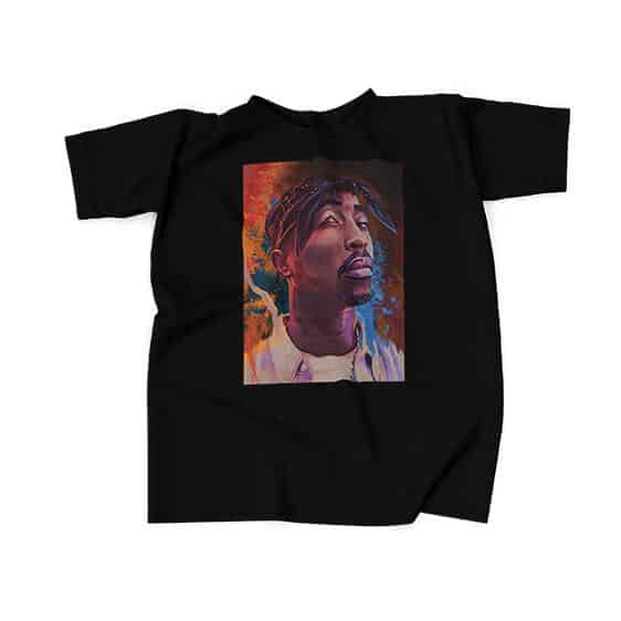 Hip-Hop Rapper 2Pac Shakur Pop Art T-Shirt