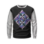 Hip-Hop Rapper Travis Scott Vibrant Diamond Logo Sweatshirt