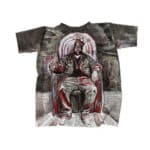 Iconic Sitting Biggie With Staff Paper Art Shirt