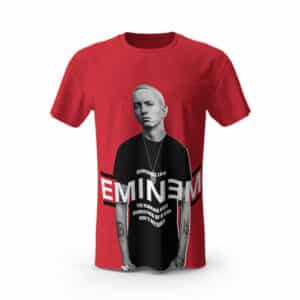 Marshall Law Eminem Poster Cover Red T-Shirt