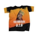 Notorious B.I.G. Caricature Biggie Smalls Tees