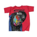 Notorious BIG Fan Art Biggie Smalls Red Tees