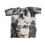 Notorious Biggie Monochrome Photo Collage Tees