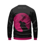 Purple Moon Silhouette Travis Scott Smoking Dope Sweater