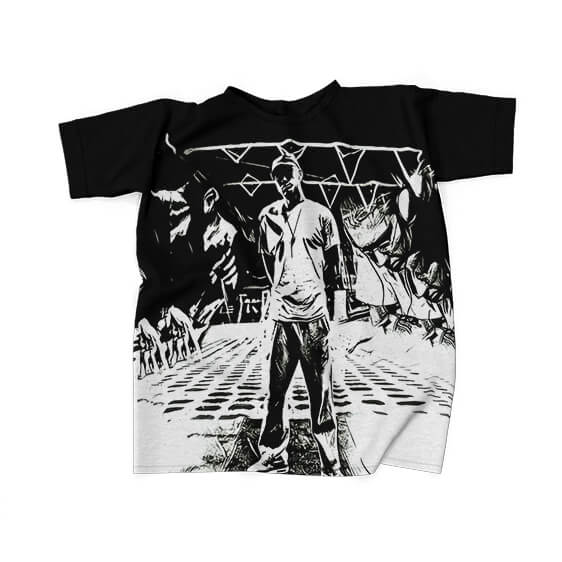 Rap God Eminem Drawing Artwork T-Shirt