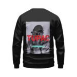Rap Icon Tupac Amaru Portrait Artwork Sweatshirt