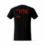 Rap Icon Tupac Amaru Portrait Artwork T-Shirt