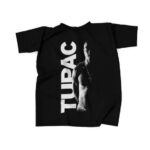 Rap Icon Tupac Body Silhouette T-Shirt