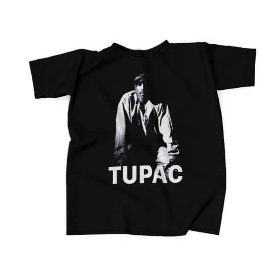 Rap Icon Tupac Shakur Silhouette Cool T-Shirt