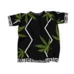 WeedSace Snoop Dogg Weed Pattern T-Shirt
