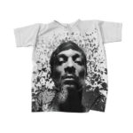 Snoop Dogg Abstract Black & White Tees