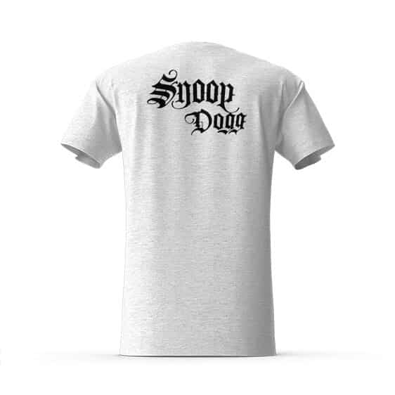 Pimp Snoop Dogg Smoking Cartoon White T-Shirt