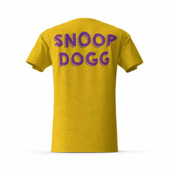 Slenderman Cartoon Snoop Dogg Yellow Shirt