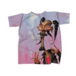 Trippy Snoop Dogg Faded Cartoon Crewneck Tees