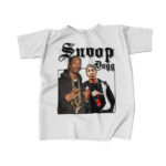 Awesome Snoop Doggy Dogg Portrait White Shirt