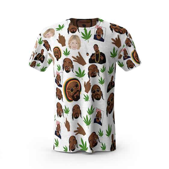 Snoop Dogg & Martha Stewart Funny Pattern T-Shirt