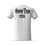 Snoop Dogg Tattoo Typography Art White Tees
