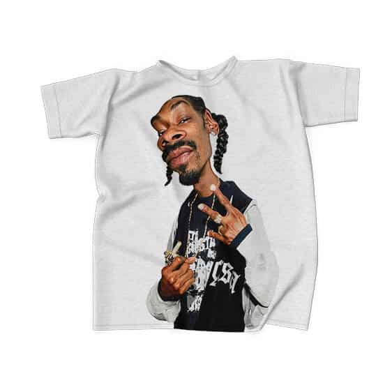 Westcoast Thug Snoop Dogg Caricature T-Shirt